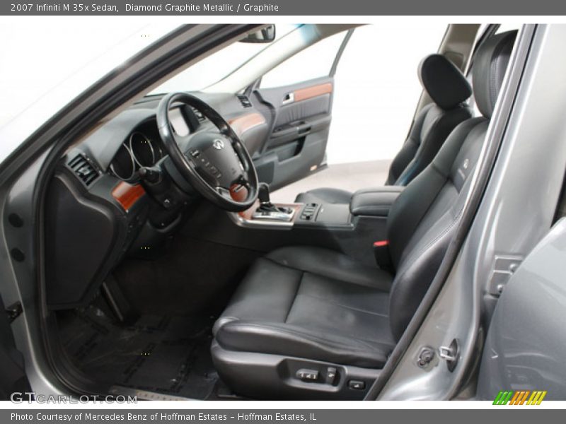 Diamond Graphite Metallic / Graphite 2007 Infiniti M 35x Sedan