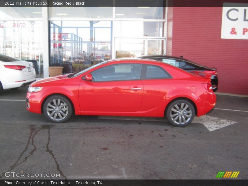 Racing Red / Black 2012 Kia Forte Koup SX