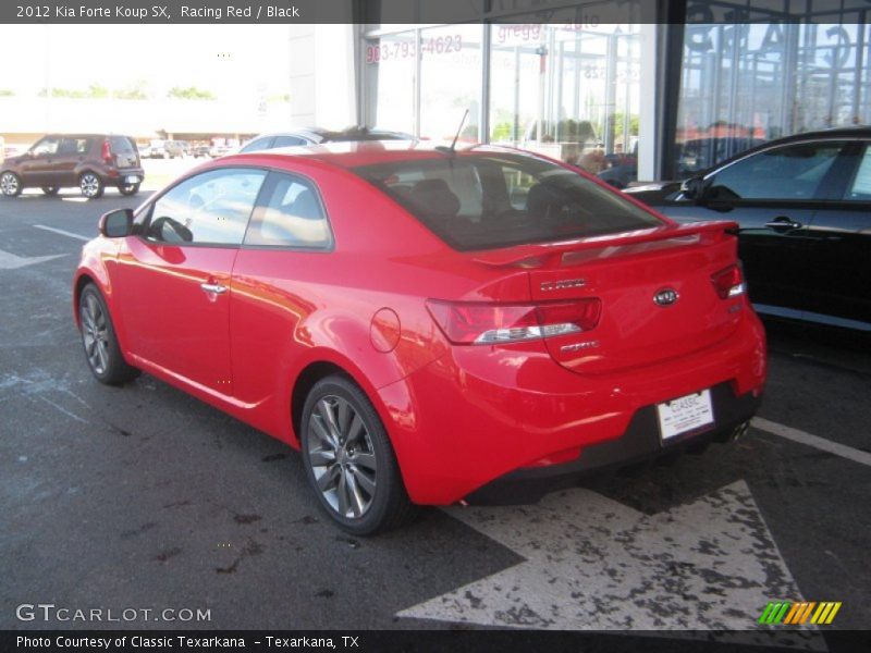 Racing Red / Black 2012 Kia Forte Koup SX