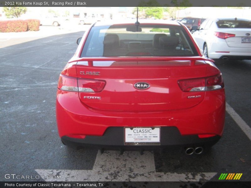 Racing Red / Black 2012 Kia Forte Koup SX