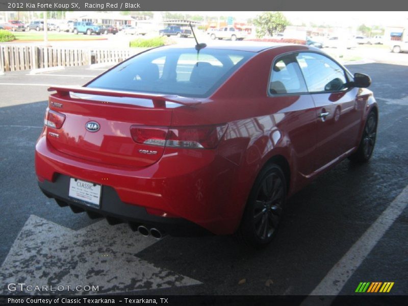 Racing Red / Black 2012 Kia Forte Koup SX