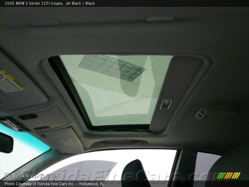 Jet Black / Black 2005 BMW 3 Series 325i Coupe