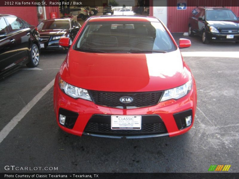 Racing Red / Black 2012 Kia Forte Koup SX