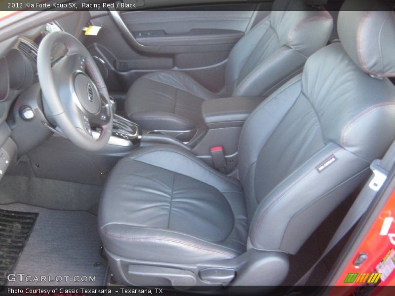 Racing Red / Black 2012 Kia Forte Koup SX