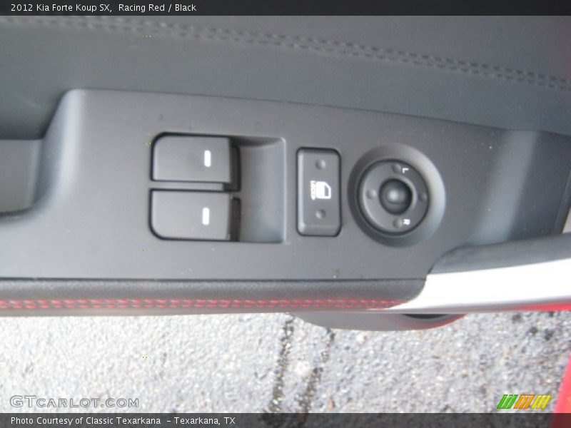 Racing Red / Black 2012 Kia Forte Koup SX