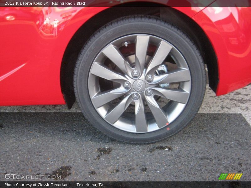 Racing Red / Black 2012 Kia Forte Koup SX