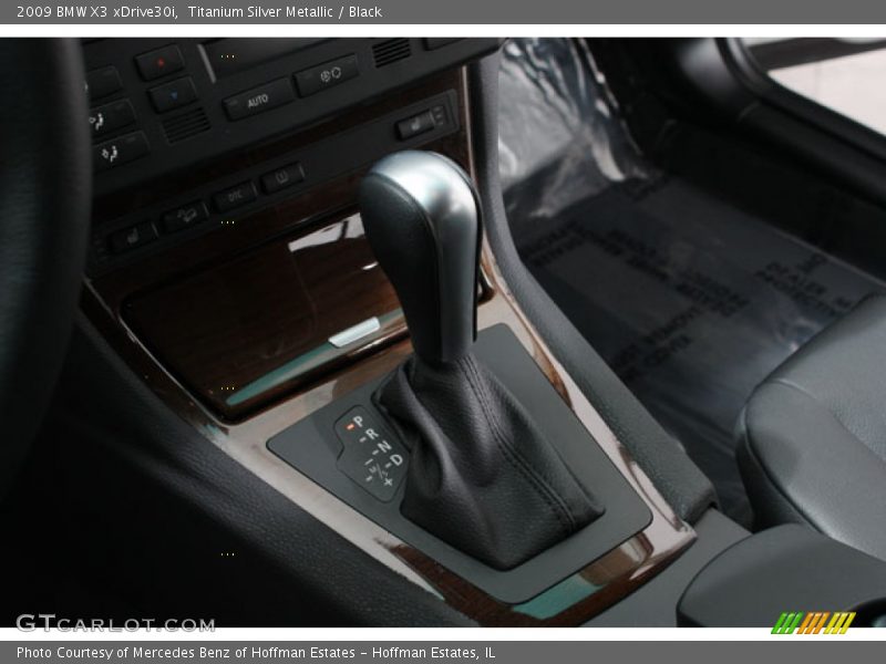 Titanium Silver Metallic / Black 2009 BMW X3 xDrive30i