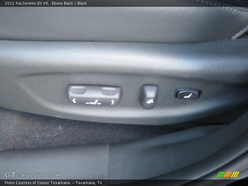 Ebony Black / Black 2012 Kia Sorento EX V6