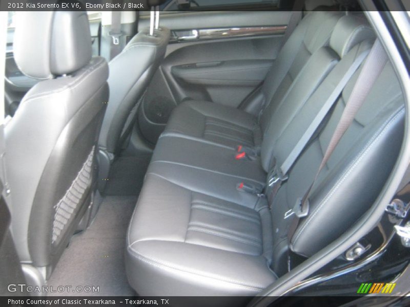 Ebony Black / Black 2012 Kia Sorento EX V6