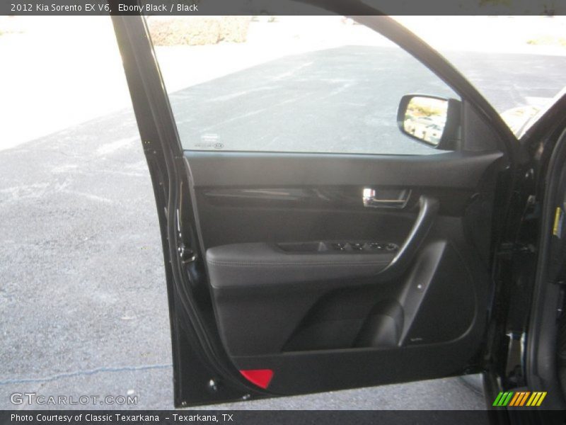 Ebony Black / Black 2012 Kia Sorento EX V6