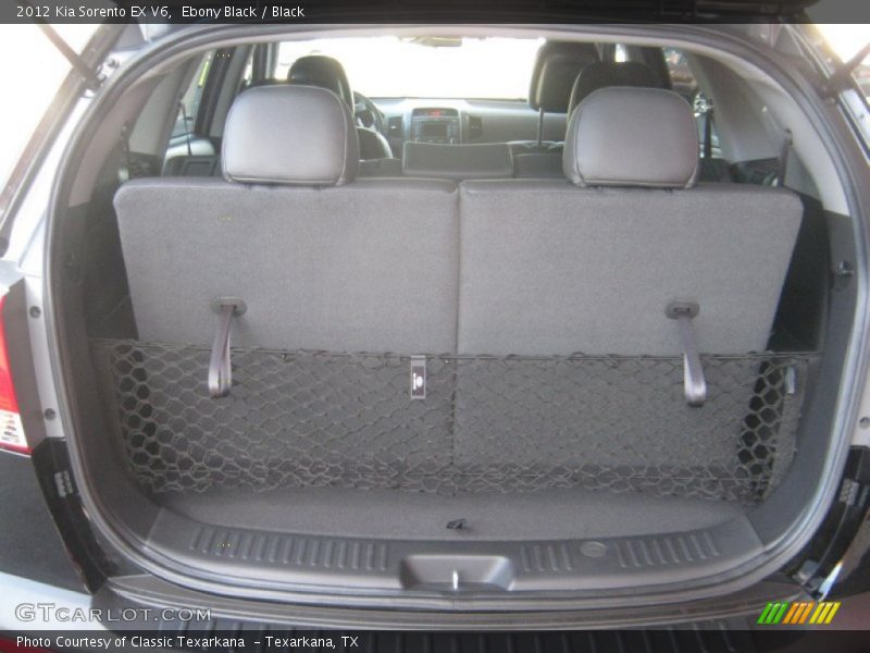 Ebony Black / Black 2012 Kia Sorento EX V6