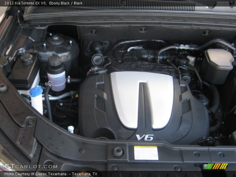 Ebony Black / Black 2012 Kia Sorento EX V6