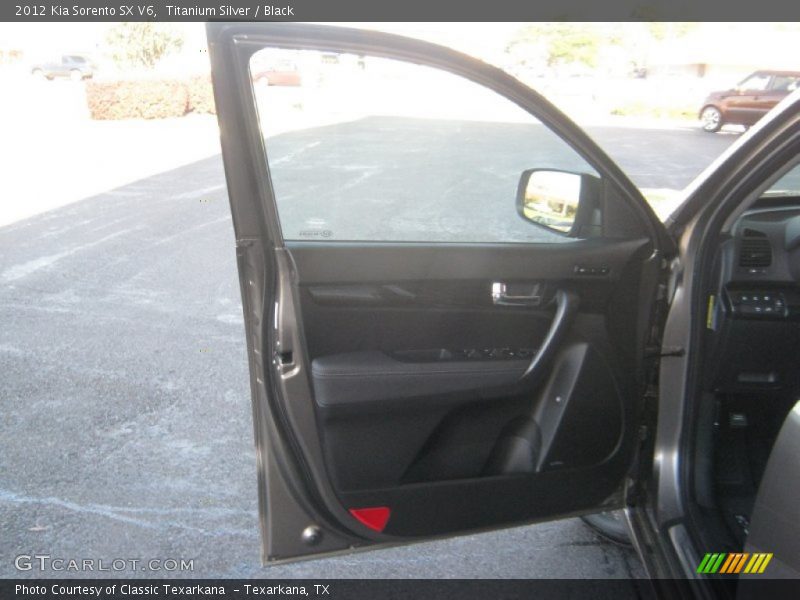 Titanium Silver / Black 2012 Kia Sorento SX V6