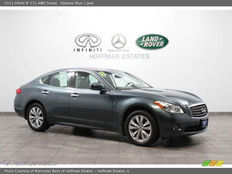 Harbour Blue / Java 2011 Infiniti M 37x AWD Sedan