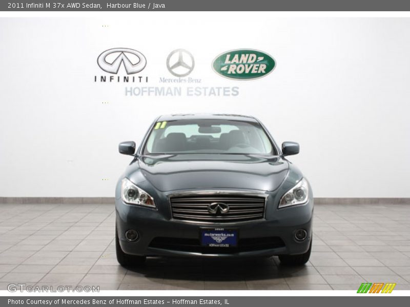 Harbour Blue / Java 2011 Infiniti M 37x AWD Sedan