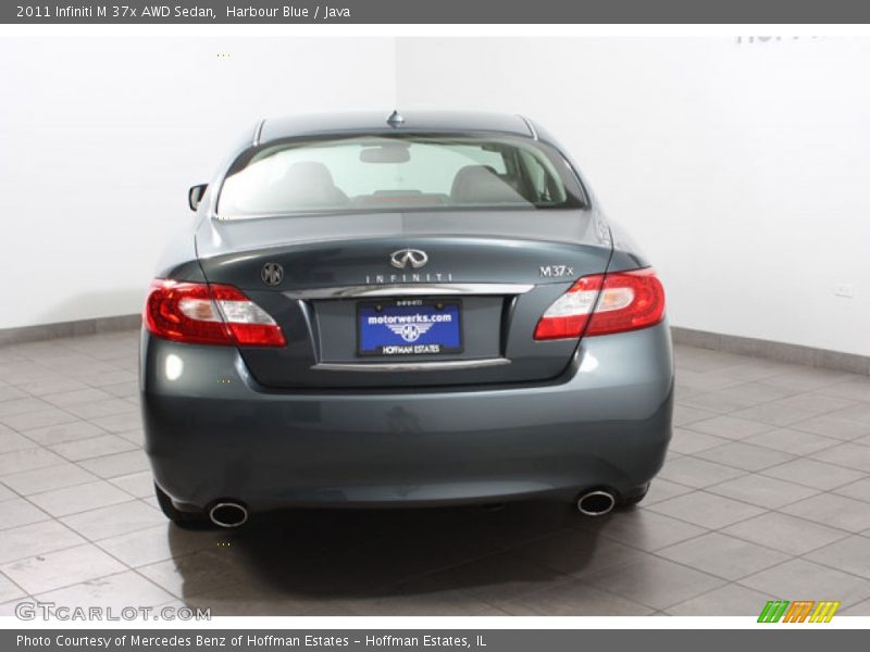 Harbour Blue / Java 2011 Infiniti M 37x AWD Sedan
