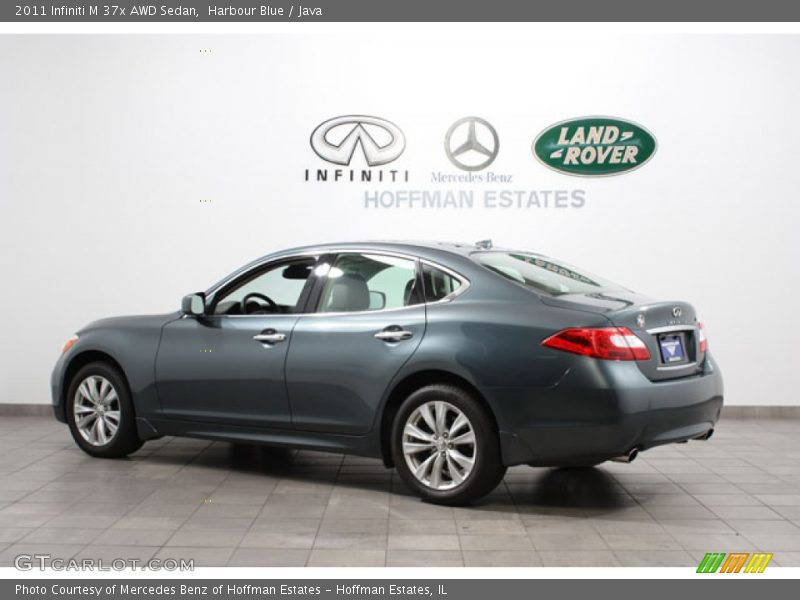 Harbour Blue / Java 2011 Infiniti M 37x AWD Sedan