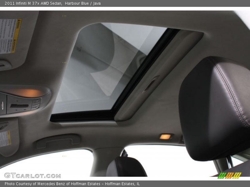 Harbour Blue / Java 2011 Infiniti M 37x AWD Sedan