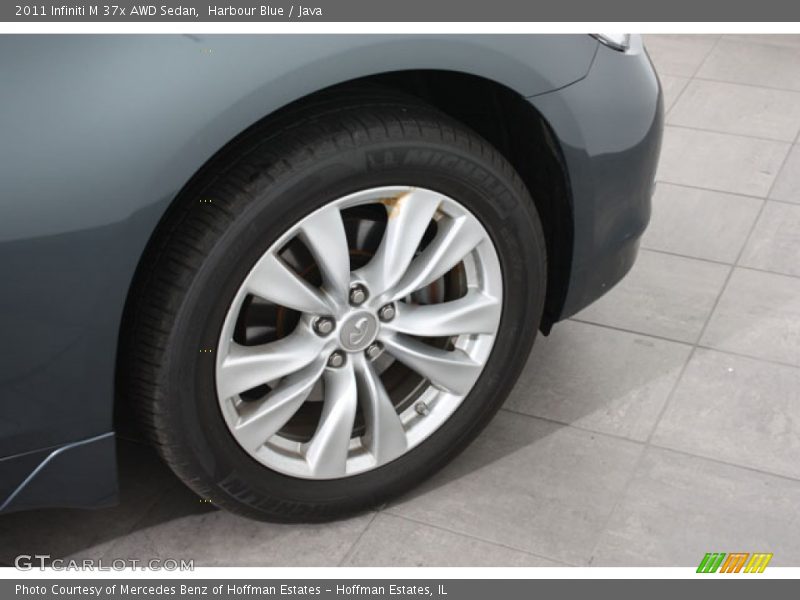 Harbour Blue / Java 2011 Infiniti M 37x AWD Sedan