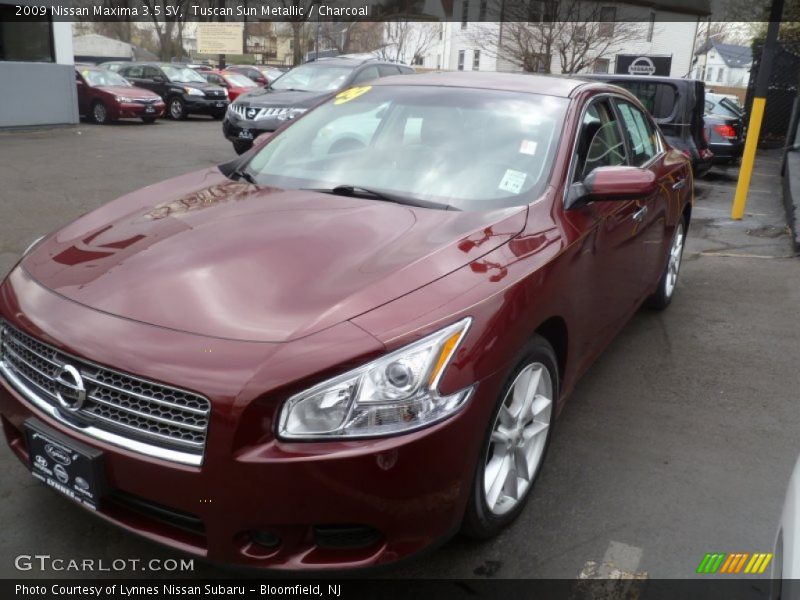 Tuscan Sun Metallic / Charcoal 2009 Nissan Maxima 3.5 SV