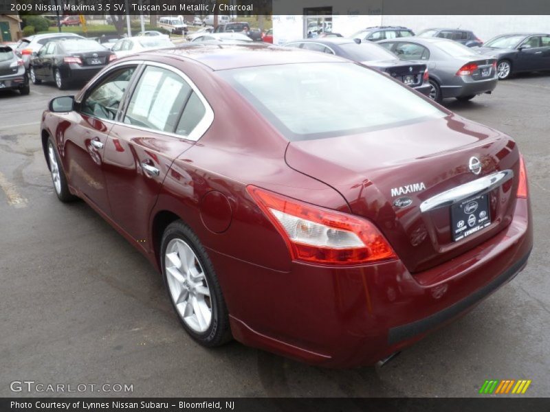 Tuscan Sun Metallic / Charcoal 2009 Nissan Maxima 3.5 SV
