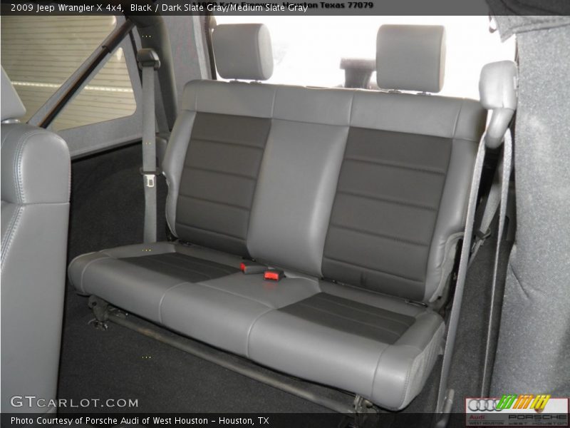 Black / Dark Slate Gray/Medium Slate Gray 2009 Jeep Wrangler X 4x4