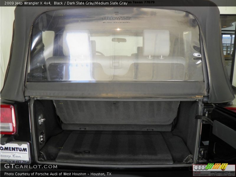 Black / Dark Slate Gray/Medium Slate Gray 2009 Jeep Wrangler X 4x4