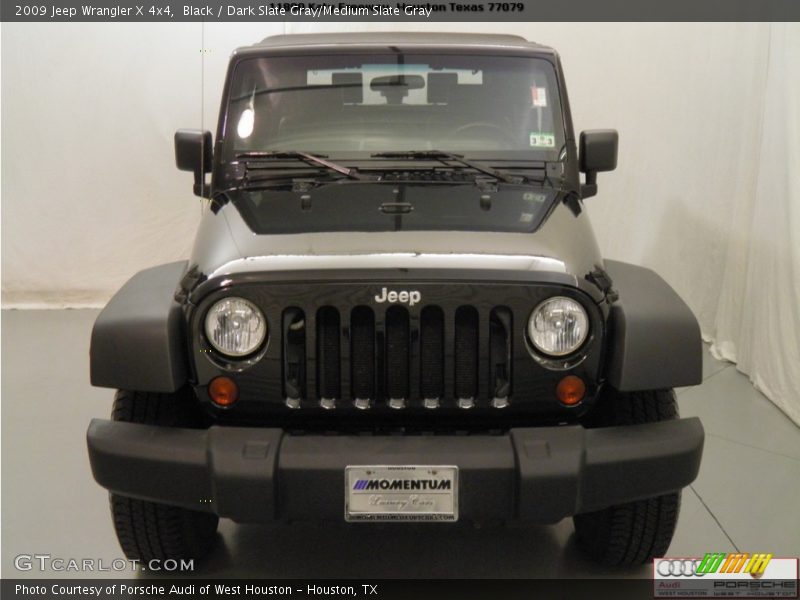 Black / Dark Slate Gray/Medium Slate Gray 2009 Jeep Wrangler X 4x4