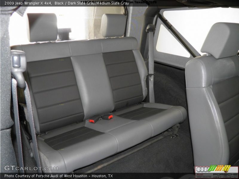 Black / Dark Slate Gray/Medium Slate Gray 2009 Jeep Wrangler X 4x4