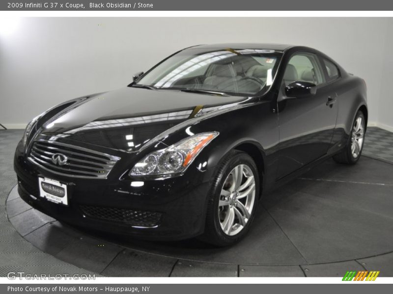 Black Obsidian / Stone 2009 Infiniti G 37 x Coupe