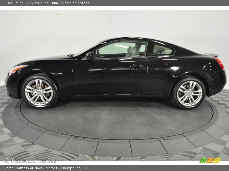 Black Obsidian / Stone 2009 Infiniti G 37 x Coupe