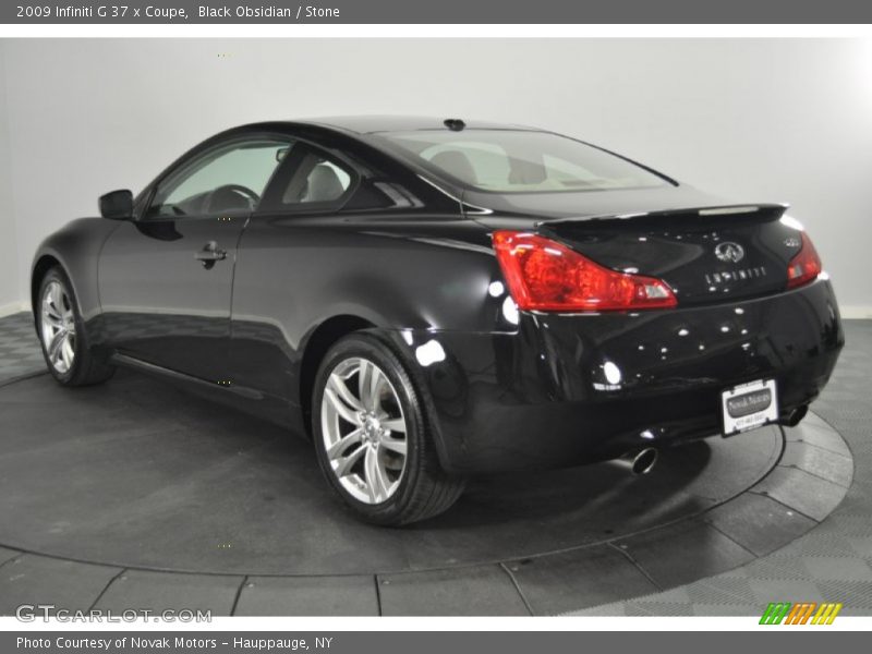 Black Obsidian / Stone 2009 Infiniti G 37 x Coupe