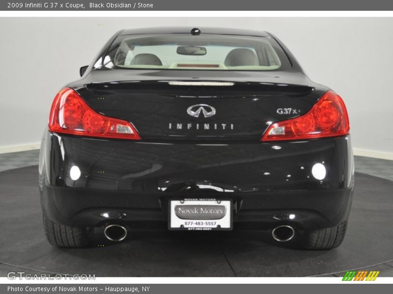 Black Obsidian / Stone 2009 Infiniti G 37 x Coupe