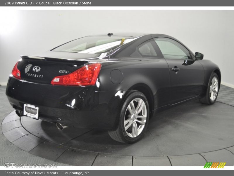 Black Obsidian / Stone 2009 Infiniti G 37 x Coupe