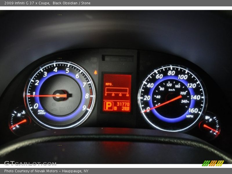 Black Obsidian / Stone 2009 Infiniti G 37 x Coupe