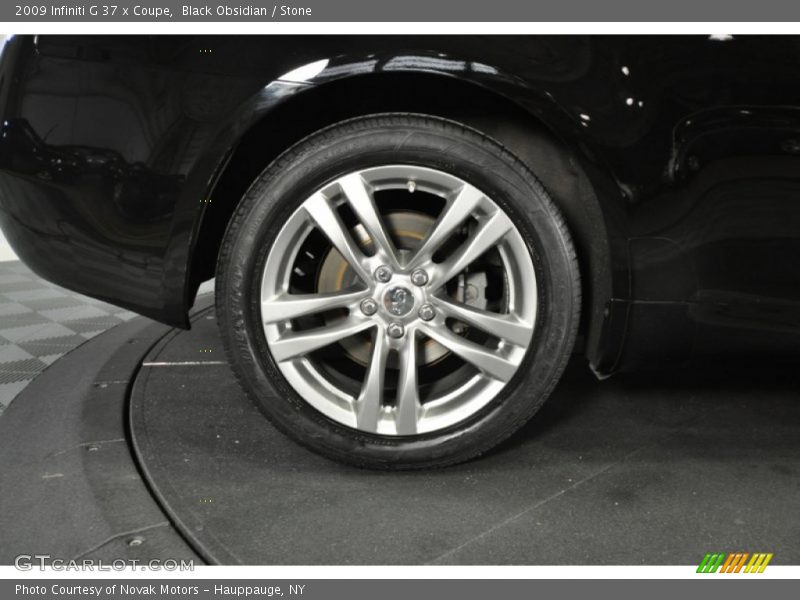 Black Obsidian / Stone 2009 Infiniti G 37 x Coupe