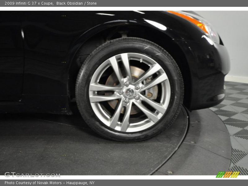 Black Obsidian / Stone 2009 Infiniti G 37 x Coupe