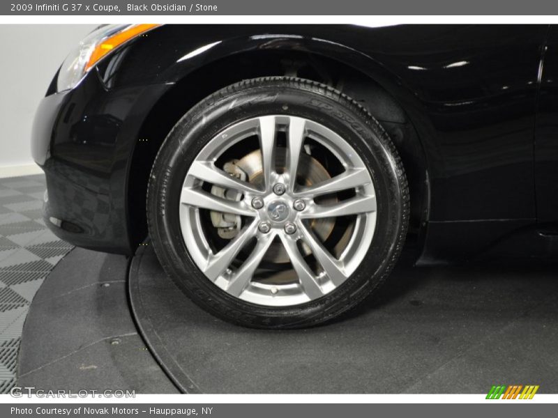 Black Obsidian / Stone 2009 Infiniti G 37 x Coupe