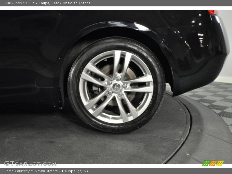 Black Obsidian / Stone 2009 Infiniti G 37 x Coupe