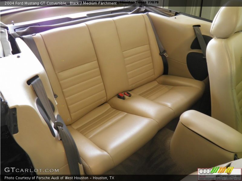 Black / Medium Parchment 2004 Ford Mustang GT Convertible