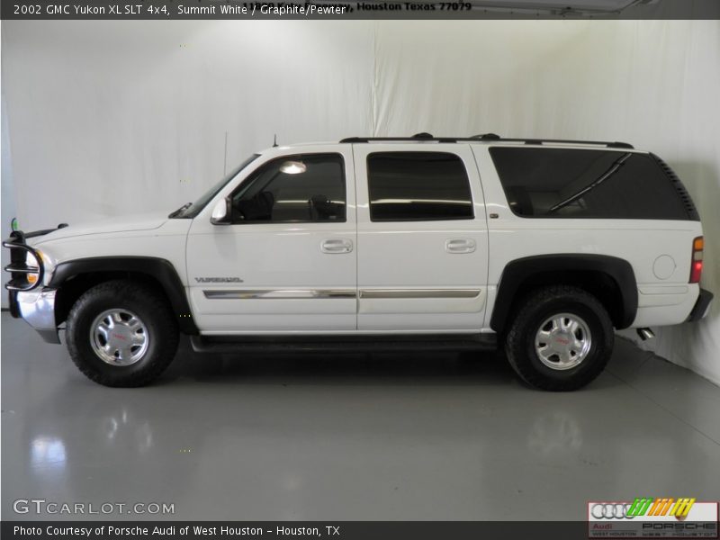 Summit White / Graphite/Pewter 2002 GMC Yukon XL SLT 4x4
