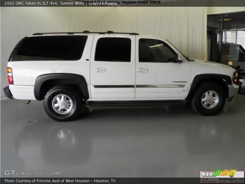 Summit White / Graphite/Pewter 2002 GMC Yukon XL SLT 4x4