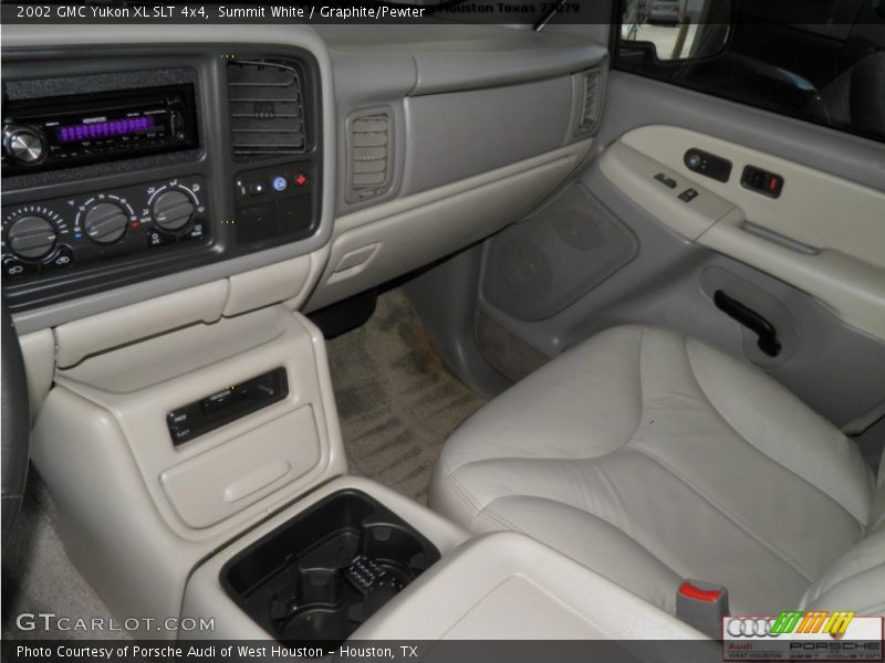 Summit White / Graphite/Pewter 2002 GMC Yukon XL SLT 4x4