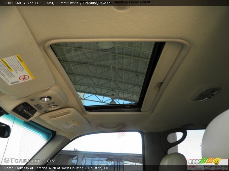 Summit White / Graphite/Pewter 2002 GMC Yukon XL SLT 4x4