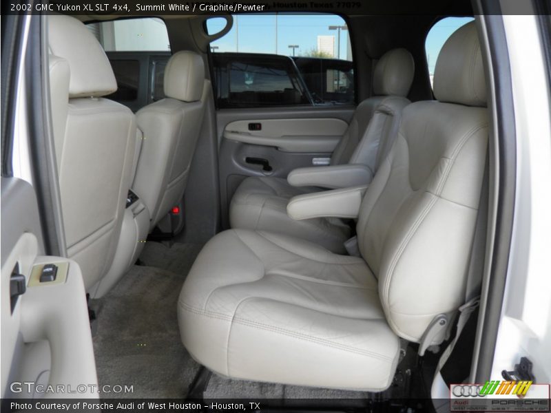Summit White / Graphite/Pewter 2002 GMC Yukon XL SLT 4x4