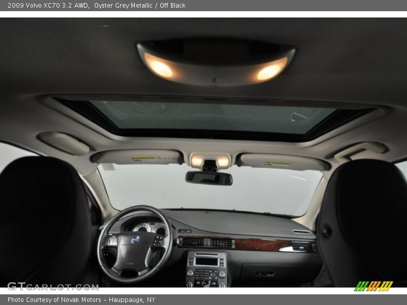 Oyster Grey Metallic / Off Black 2009 Volvo XC70 3.2 AWD