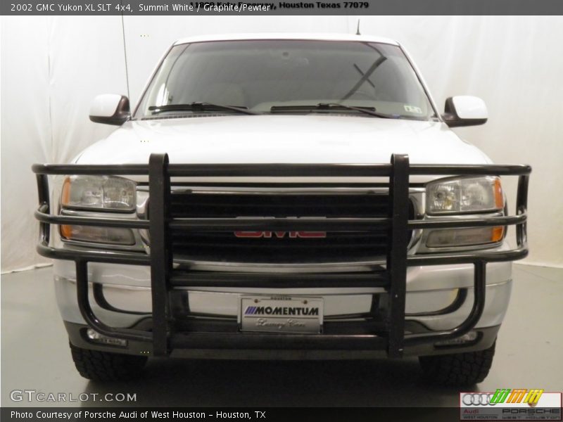 Summit White / Graphite/Pewter 2002 GMC Yukon XL SLT 4x4