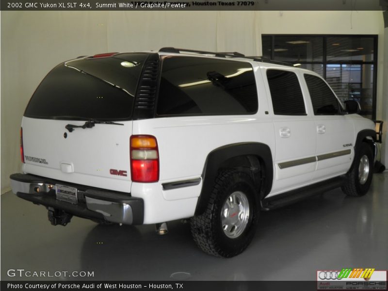 Summit White / Graphite/Pewter 2002 GMC Yukon XL SLT 4x4