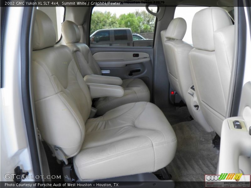 Summit White / Graphite/Pewter 2002 GMC Yukon XL SLT 4x4