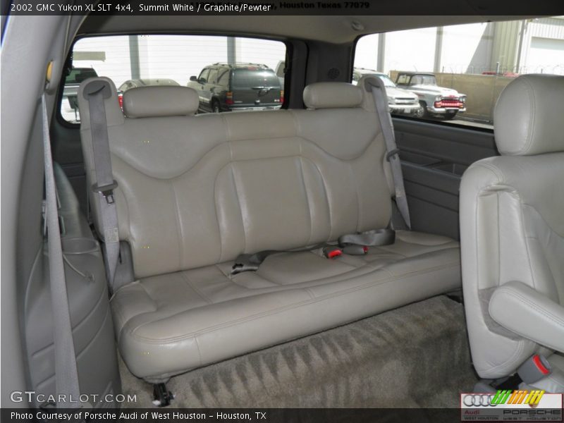 Summit White / Graphite/Pewter 2002 GMC Yukon XL SLT 4x4
